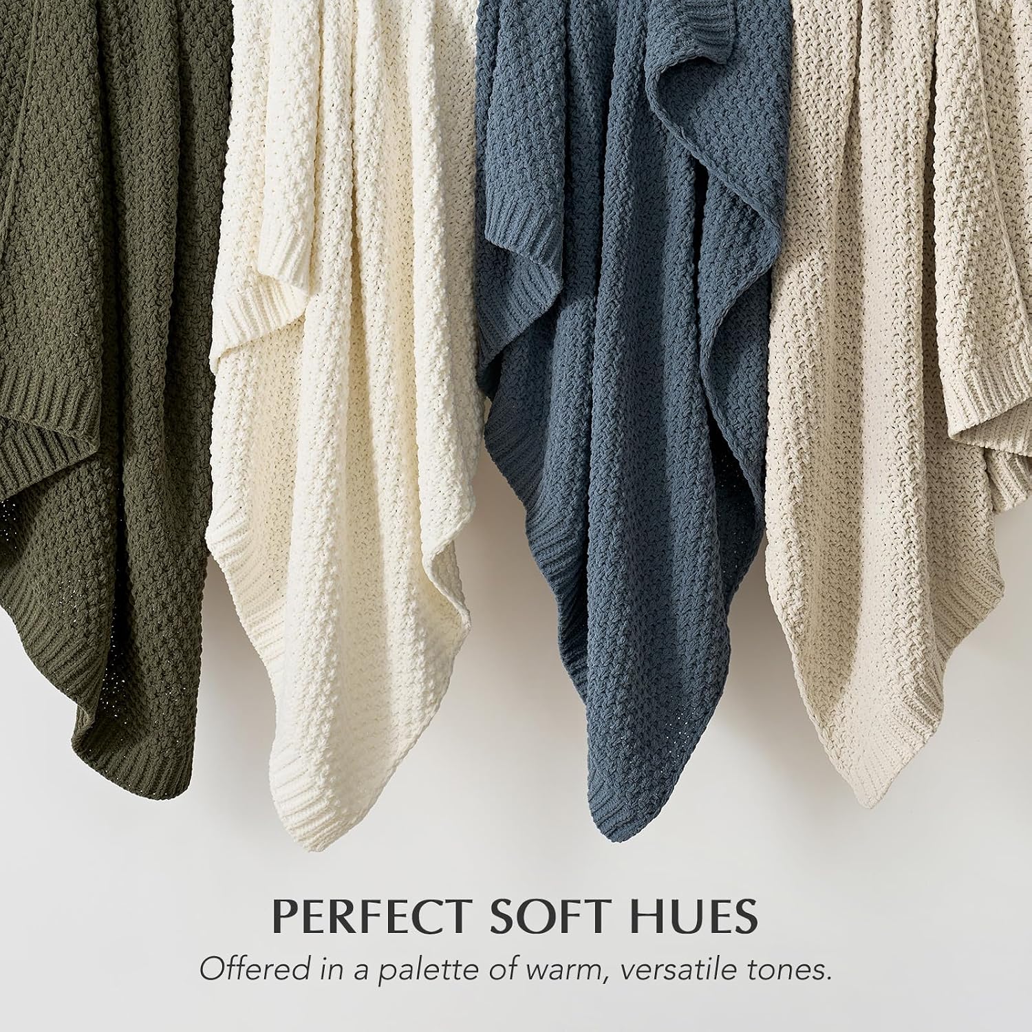 Chunky Chenille Knit Throw - Image 7