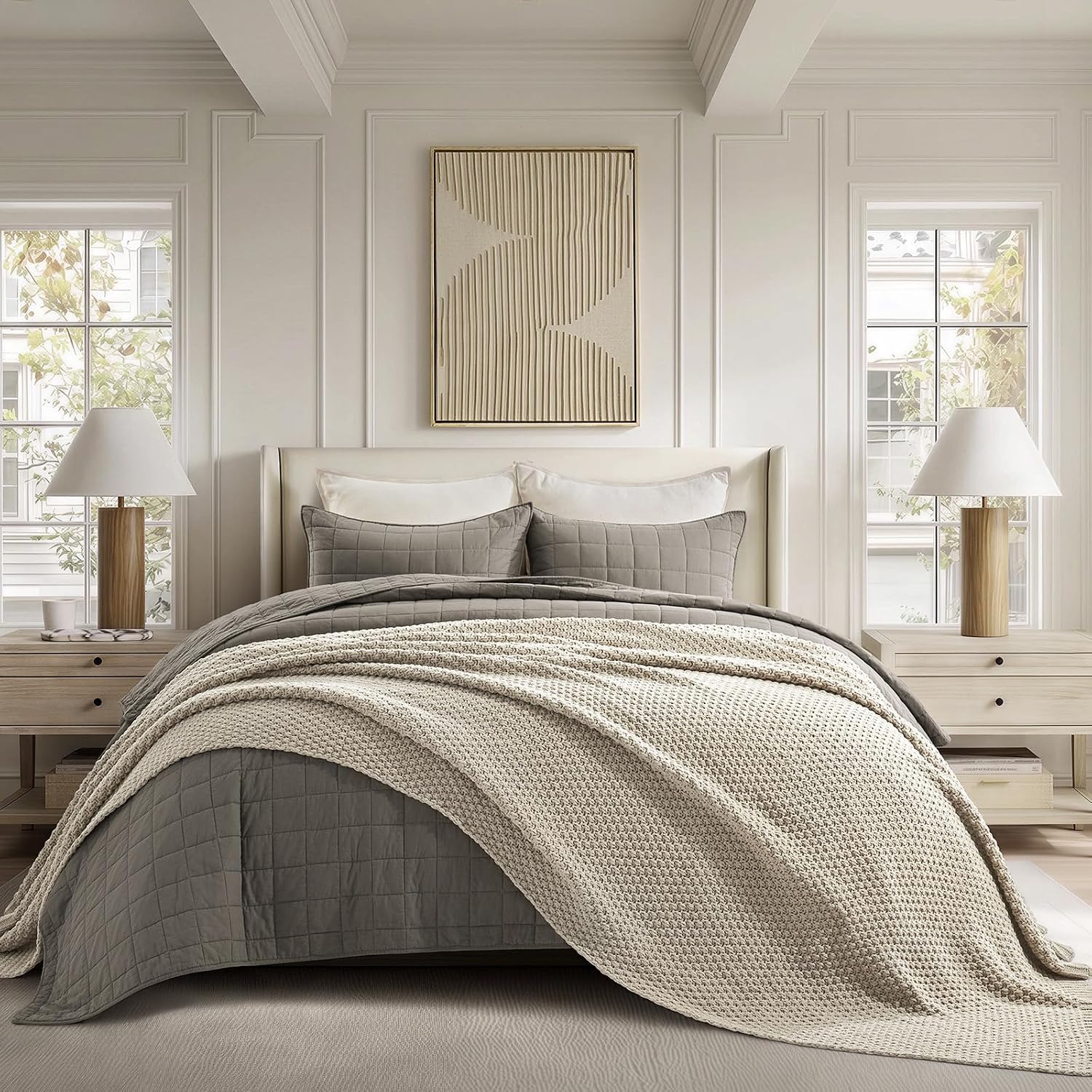 Chunky Chenille Knit Throw - Image 10