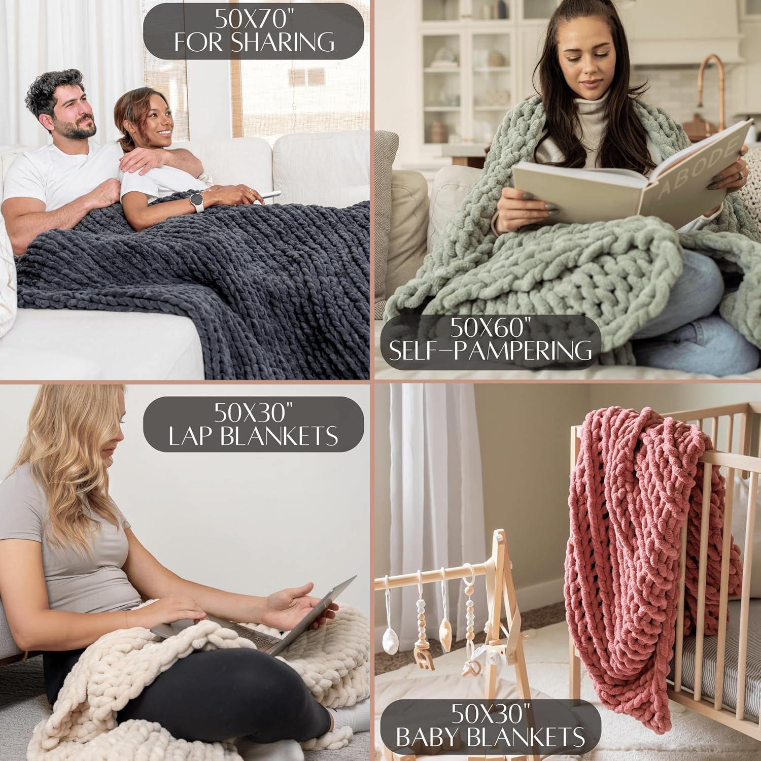 Heavyweight Chunky Knit Throw - Image 2